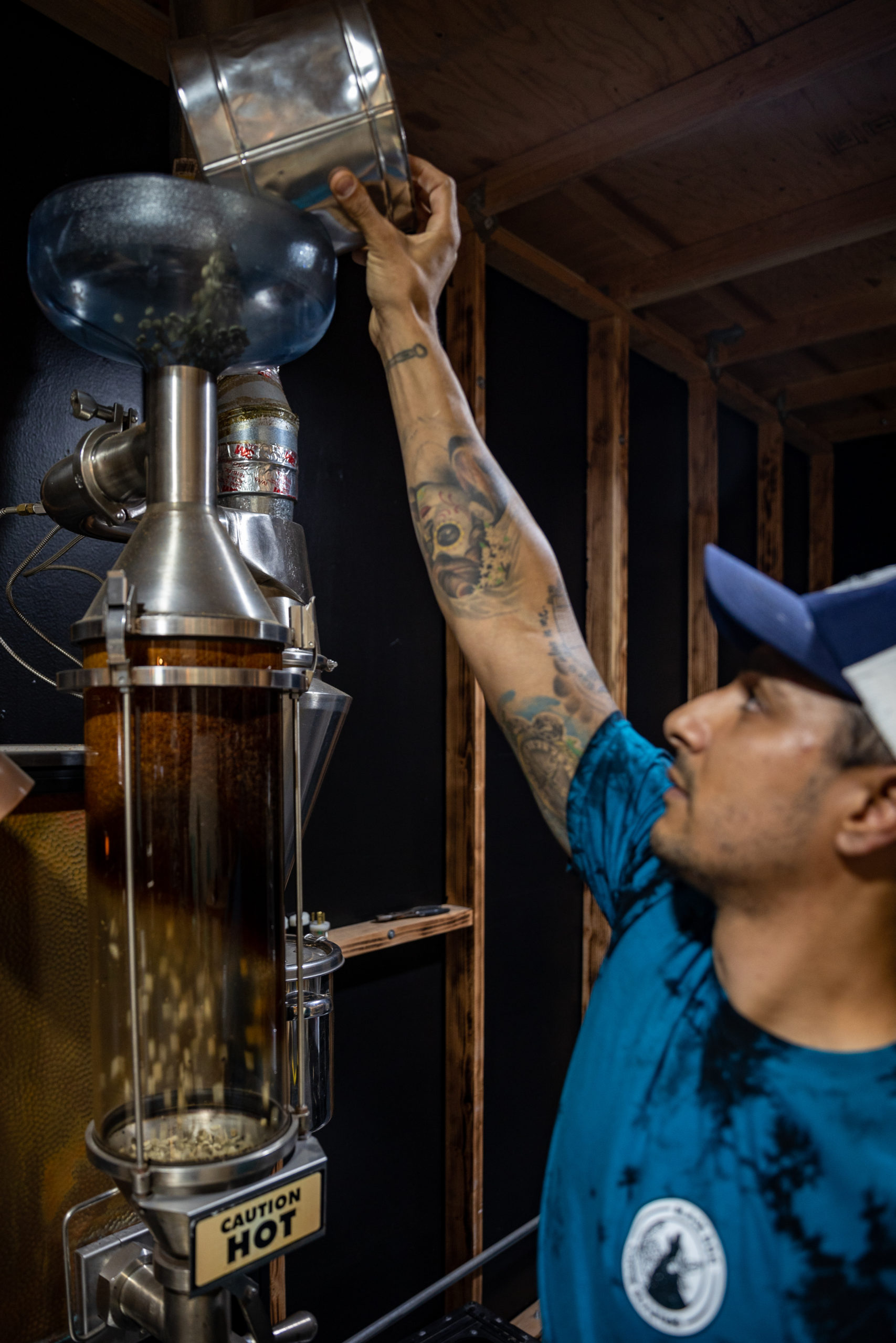 At Signal Hill's first coffee roaster, fair trade comes close to home