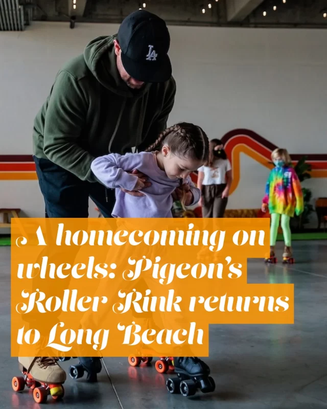 As summer rolls back into Long Beach, so too will one of the community’s favorite old-fashioned pastimes. After an eight-month hiatus, Pigeon’s Roller Rink will return to 2ND & PCH, transforming the vacant space into a relished mecca for connection and joy. 

The homecoming will be ushered in with a grand reopening on Saturday, May 3 at 10 a.m., with a ribbon cutting ceremony, free gifts for the first 100 guests and a full day of four-wheeled fun. Returning with new all-day passes, free lessons and membership parties, the rink is aiming to be more accessible than ever. 

“It just feels like home,” said Shayna Meikle, owner of Pigeon’s Roller Skate Shop and Roller Rink. “Me and countless other people spend many hours there, celebrate achievements there, exercise there, get into the zone or whatever it is you need to do, it can all be done at the rink.”

✍️: @_sammylamb
📸: Slides 1-4 & 7: Richard H. Grant, Slide 8: Courtesy of Pigeon’s

📖 Click the link in our bio to read the full story